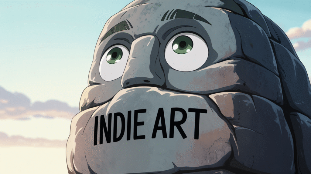 Anime and Indie Art Faces