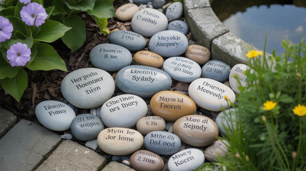Keepsake Name Stones