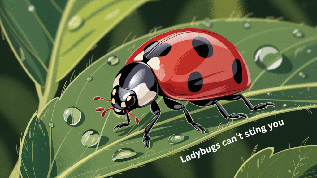 Ladybugs Can’t Sting You