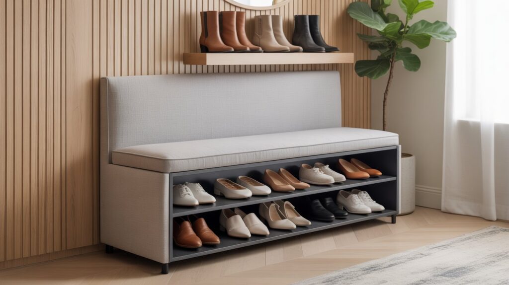 Entryway Shoe Storage Ideas That Work for Every Home