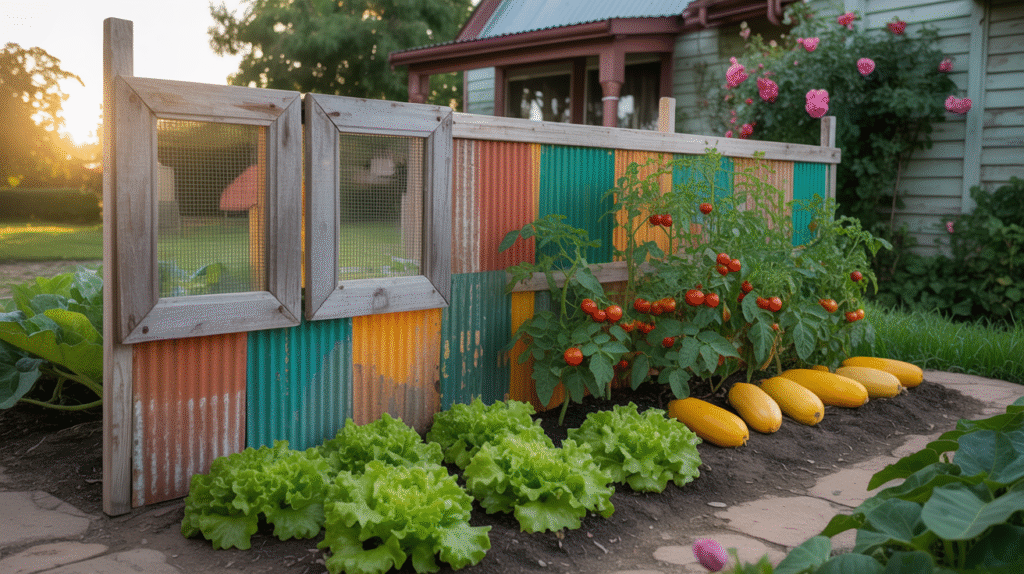 DIY Vegetable Garden Fence Ideas