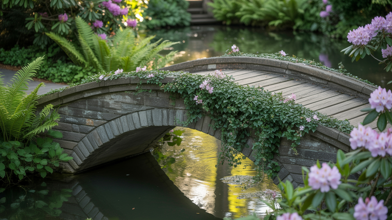  Add Charm with a Garden Bridge