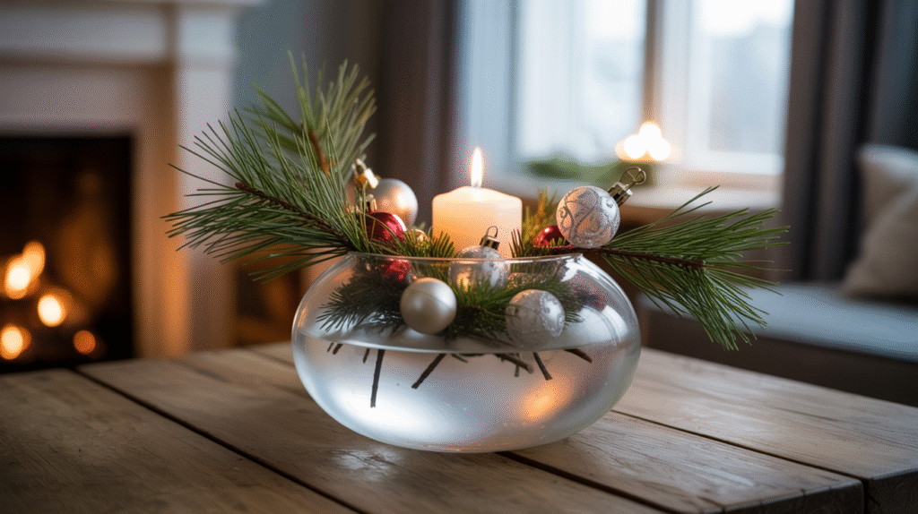 Mixed Arrangement with Ornaments