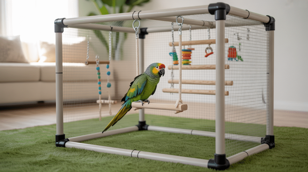 PVC Piping Aviary