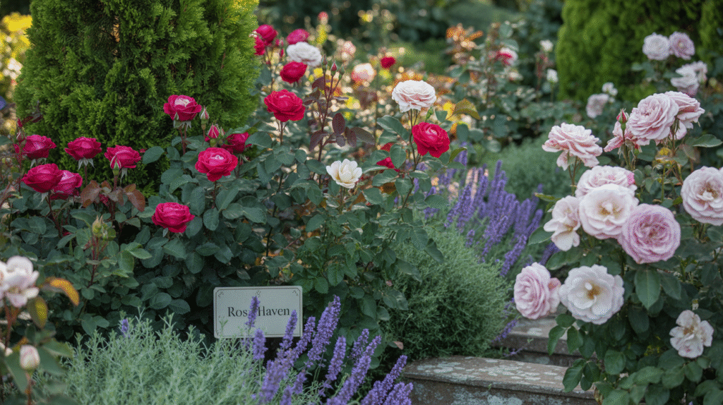  Mixed Borders with Evergreens