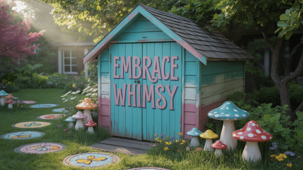 Embrace Whimsy with Garden Art