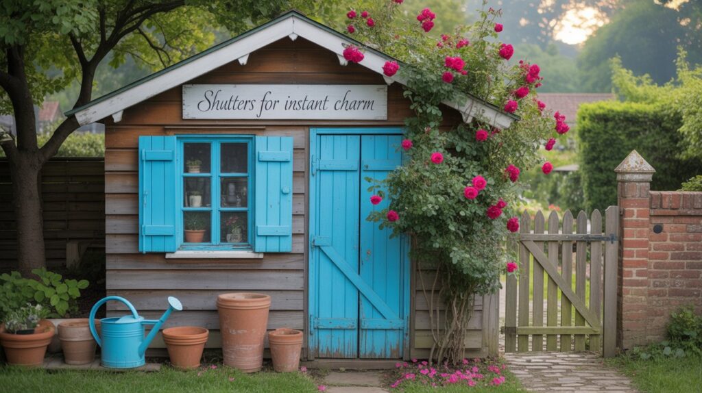 Make Shutters for Instant Charm