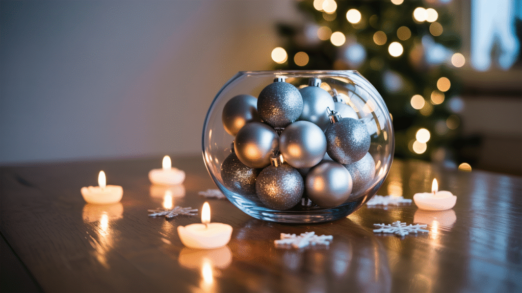 Simple Sophistication with Blue and Silver