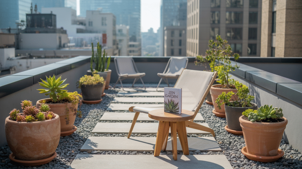Rooftop Rock Garden
