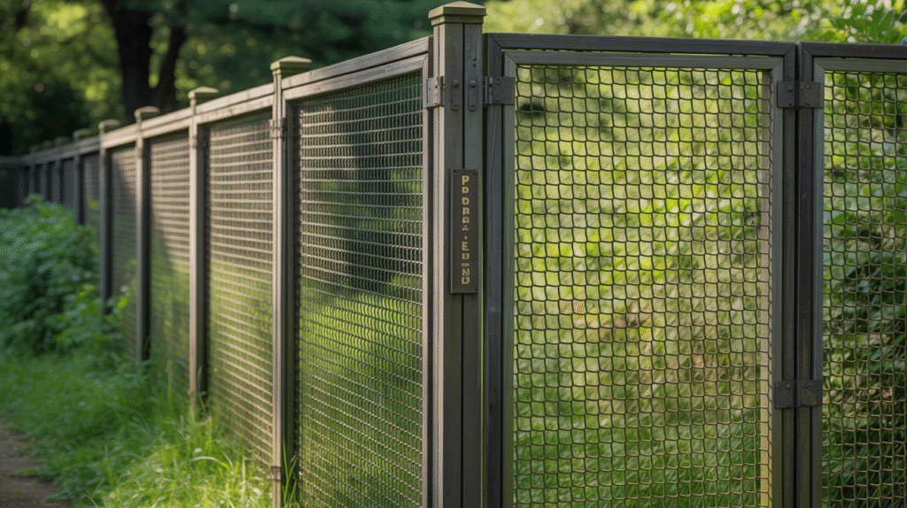  Metal Mesh Fence