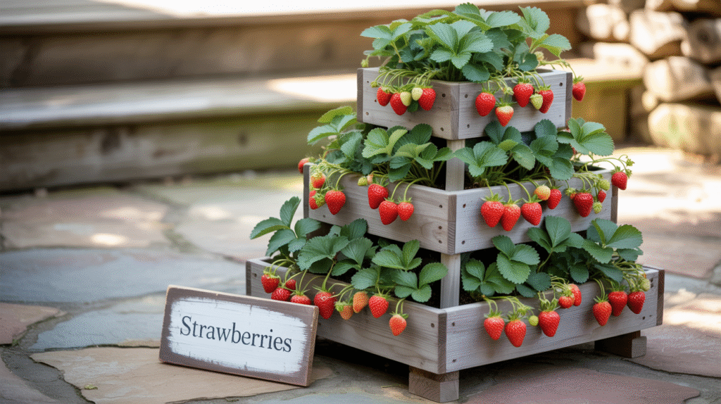 Strawberry Pyramid Planter