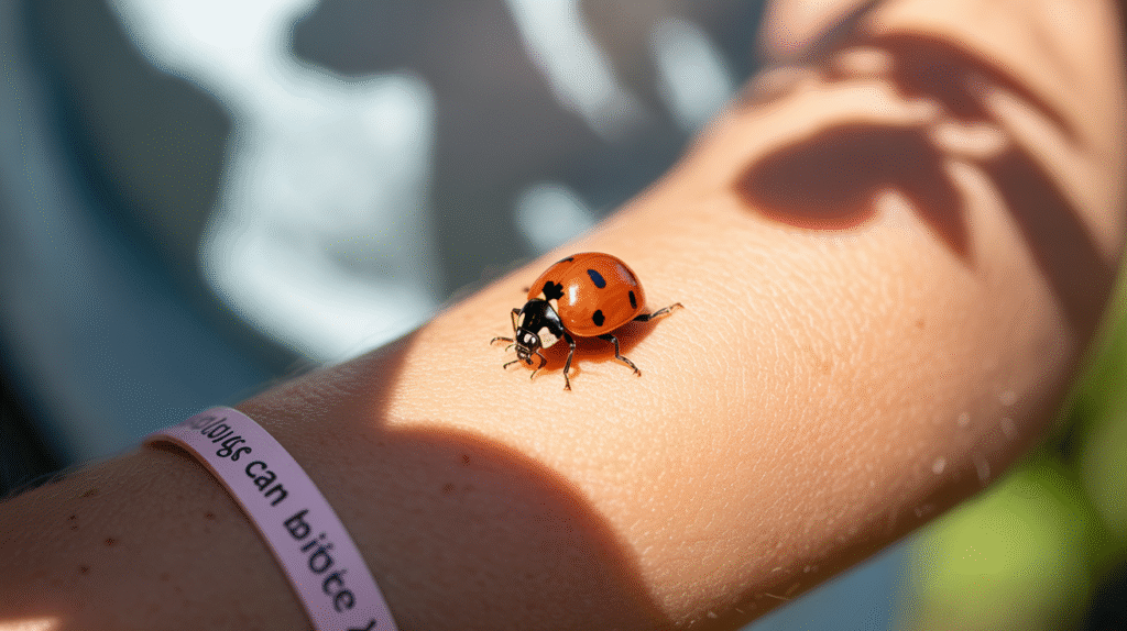 Ladybugs Can Bite You