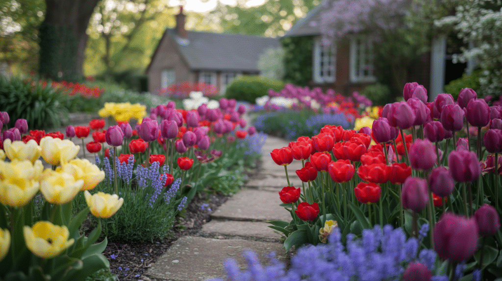 Add a Splash of Color with Tulips