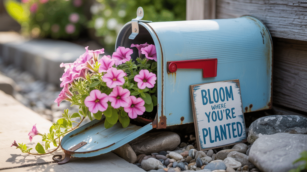 Repurposed Mailboxes