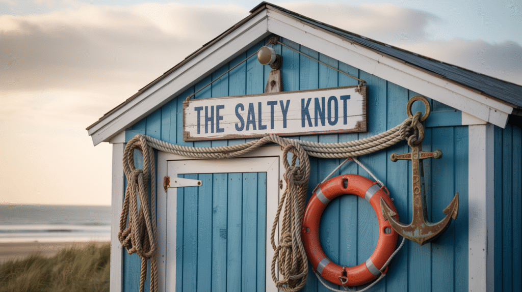 Nautical Themes with Rope and Anchors