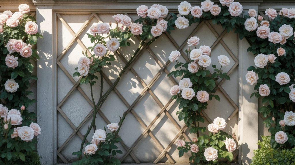 Rose Espalier Walls