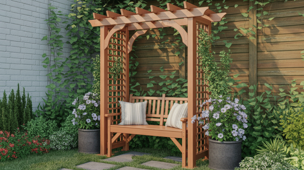 DIY Kits: The Easy Way to Build Your Garden Arbor Bench