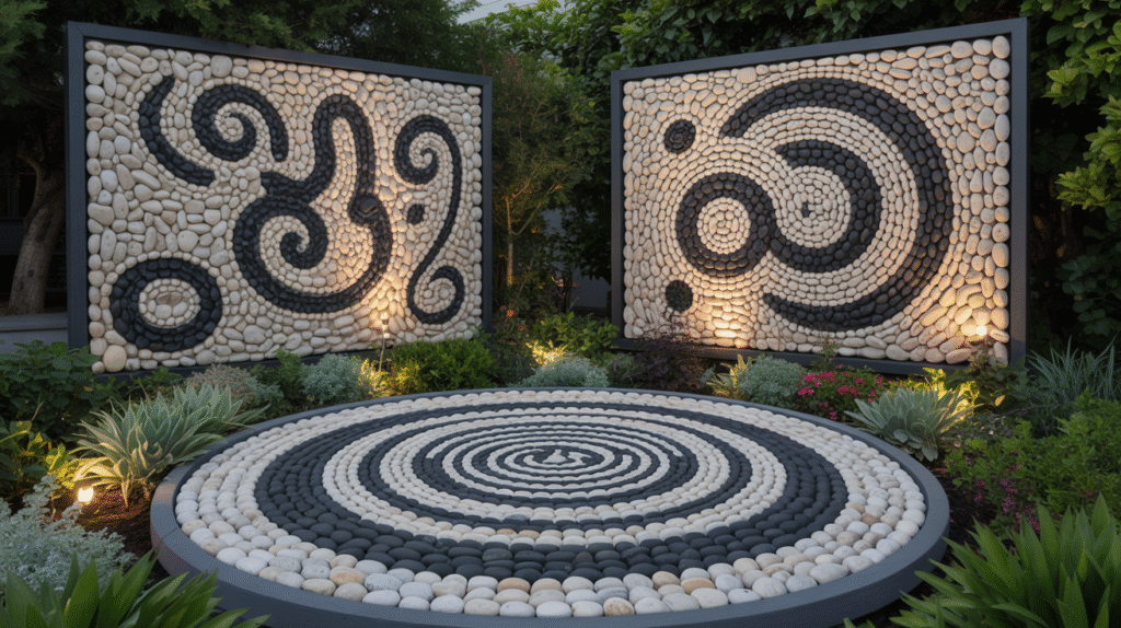  Pebble Art Installations
