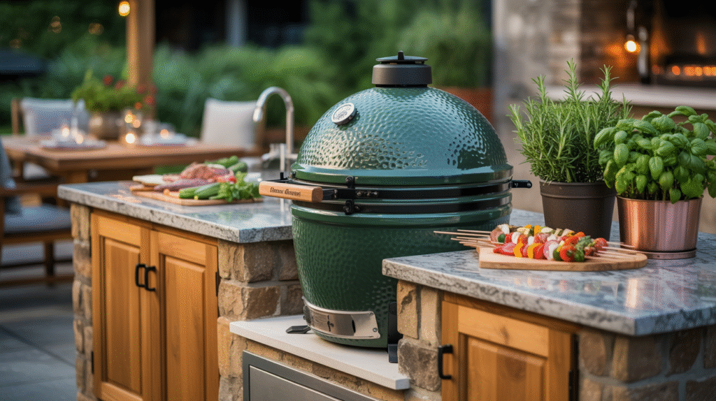 Why Choose a Big Green Egg for Your Outdoor Kitchen