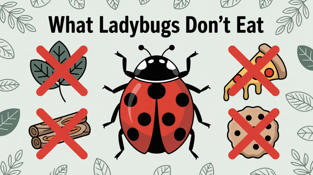 What Ladybugs Don't Eat