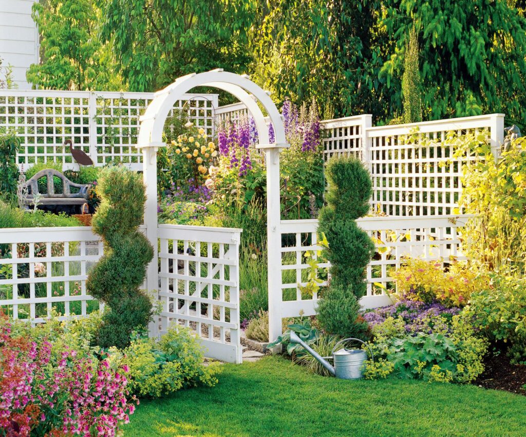 Oversized Statement Arbor Gate