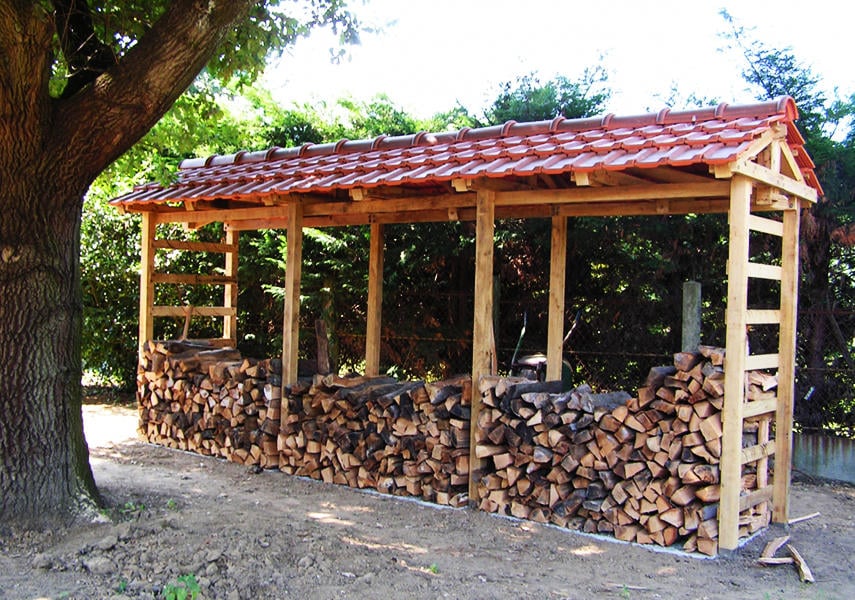 Waterproof “Coroline” Roof Firewood Bins
