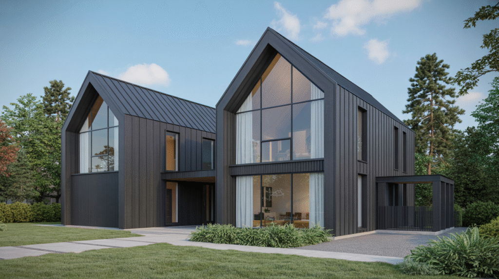 Contemporary Homes with a Bold Black Exterior