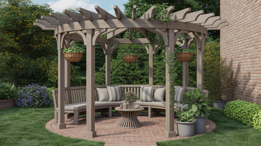 Create a Cozy Pergola Oasis