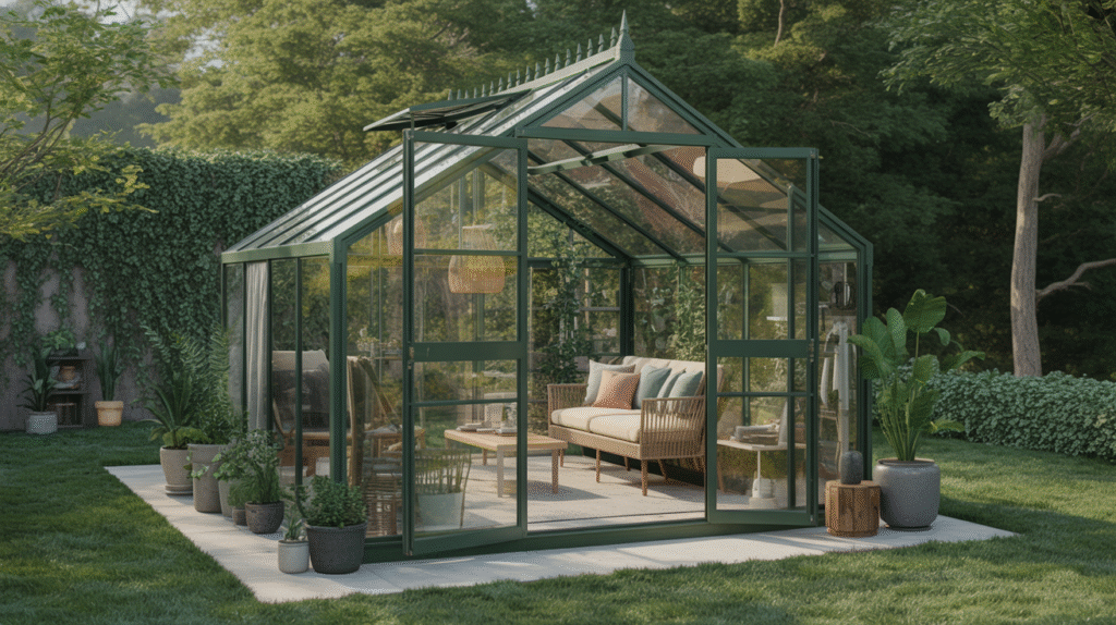 Greenhouse Garden Room