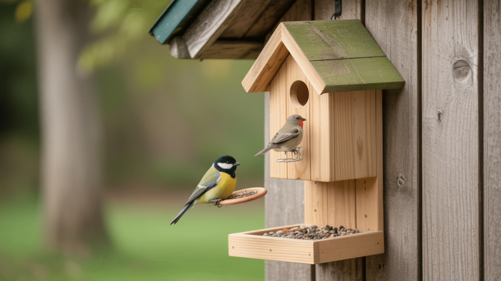 Hang a Birdhouse or Feeder
