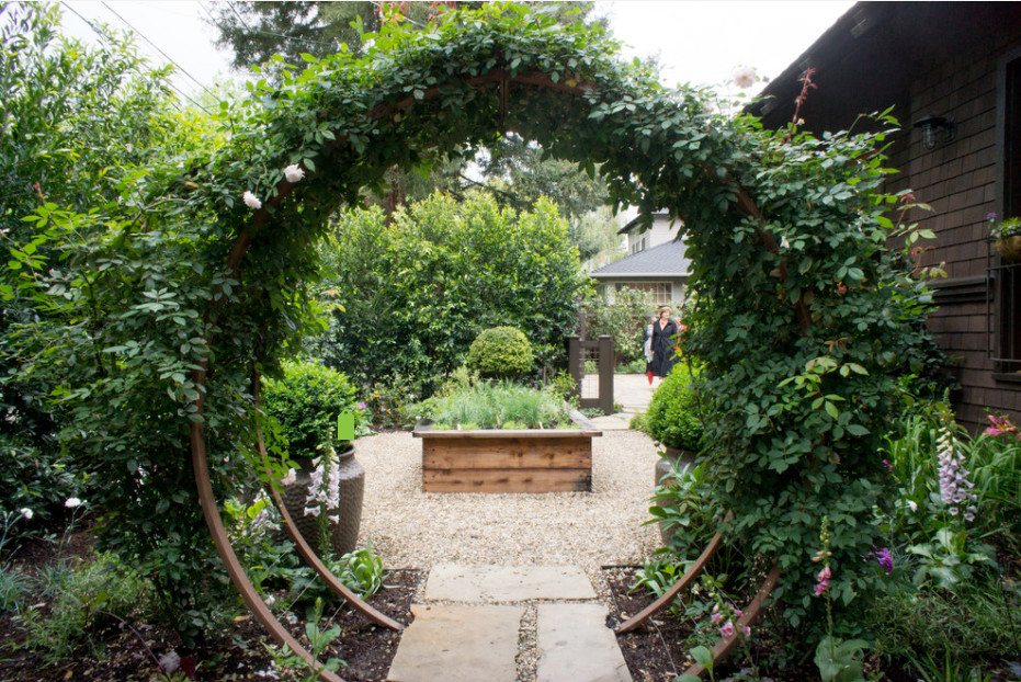 Stone Arbor Gate Ideas