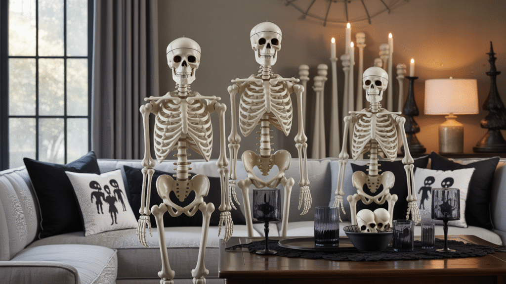 Pottery Barn: Spooky Skeletons and Ghostly Decor