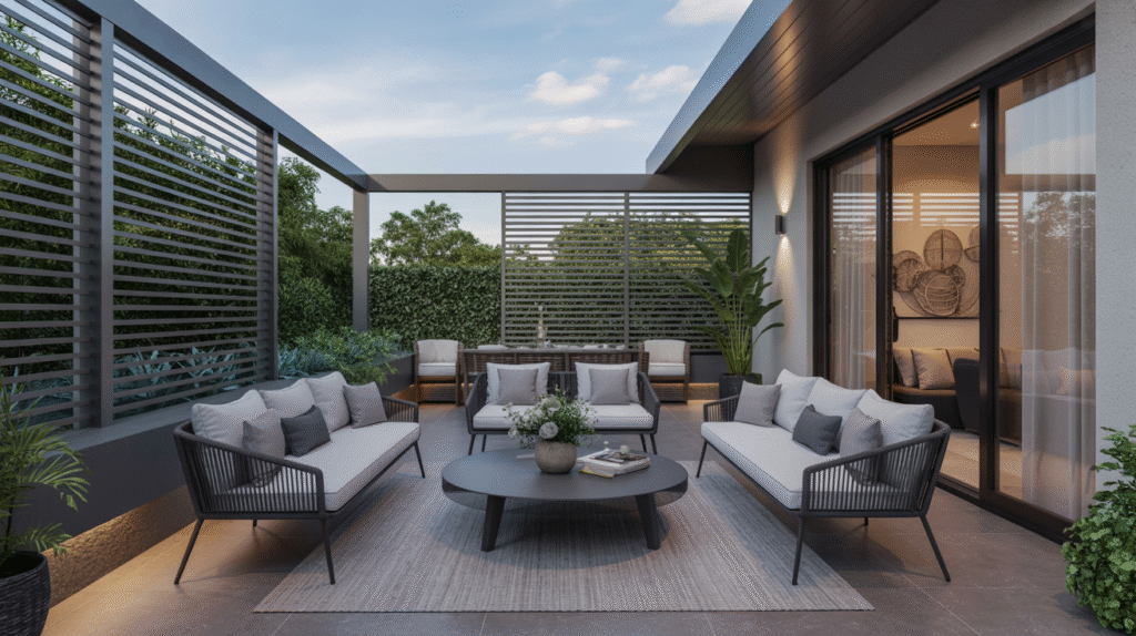 Metal Privacy Screens for Modern Enclosures
