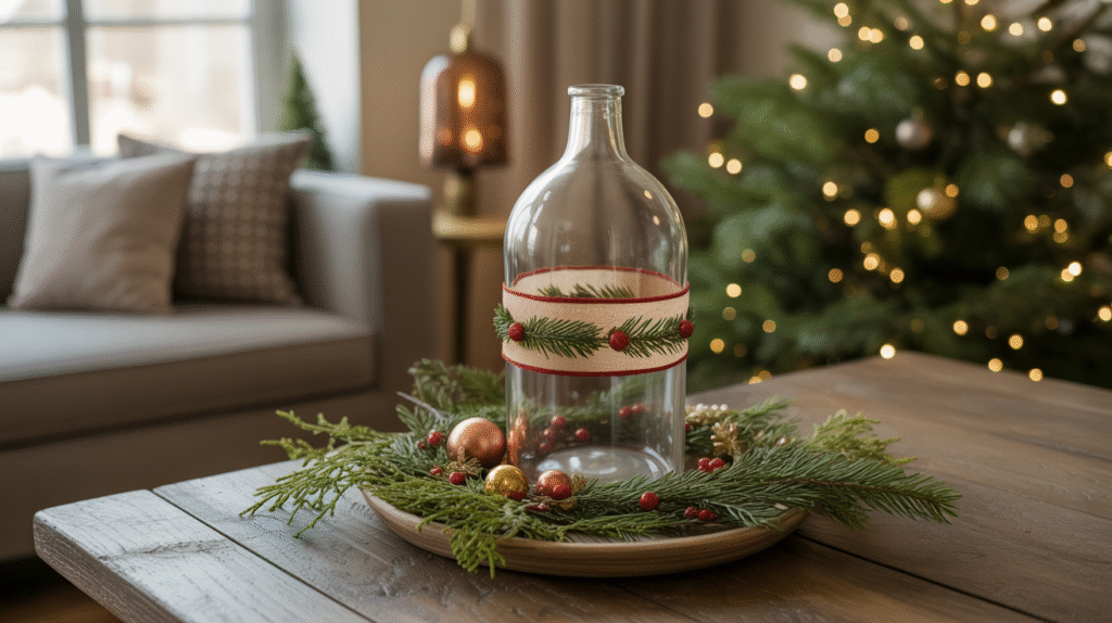 Bottle plus Spruce Branches