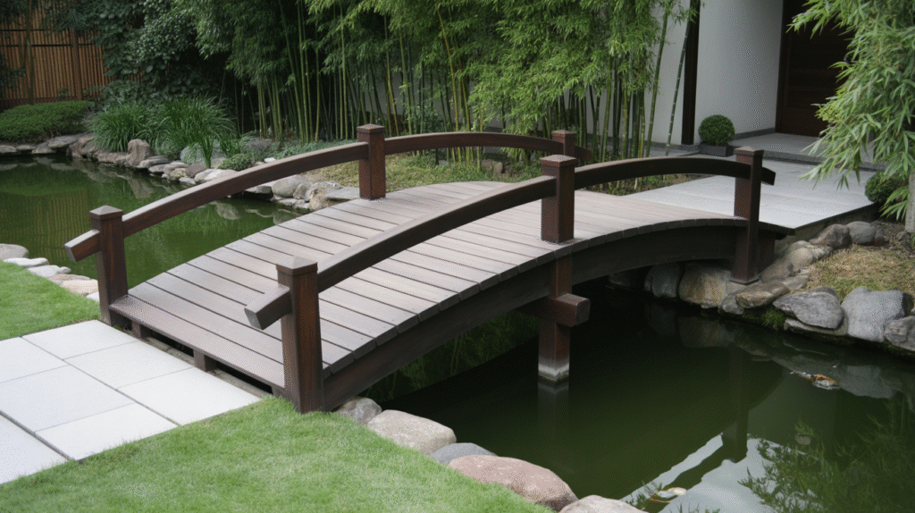 Modern Japanese-Inspired Bridge