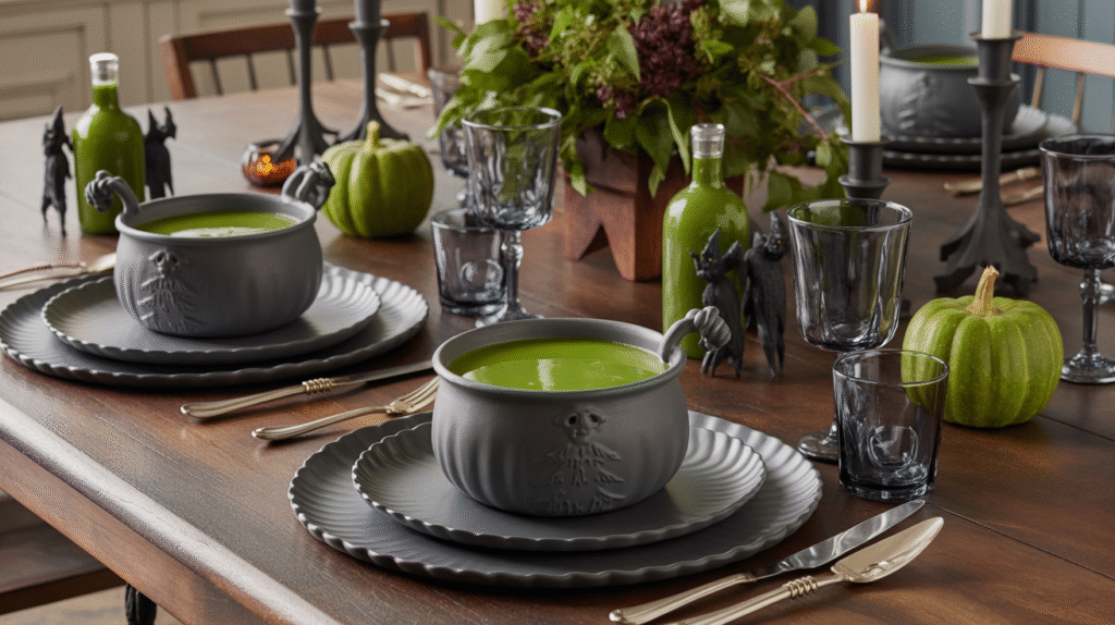 Williams Sonoma: Spooky and Sophisticated Tabletop Aesthetic