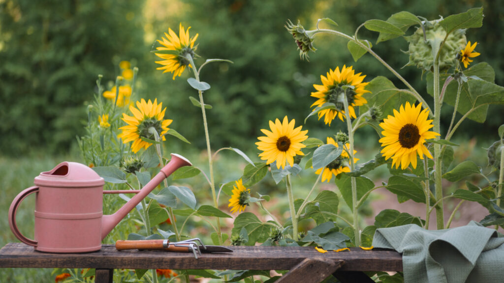 Add a Sunny Display with Sunflowers