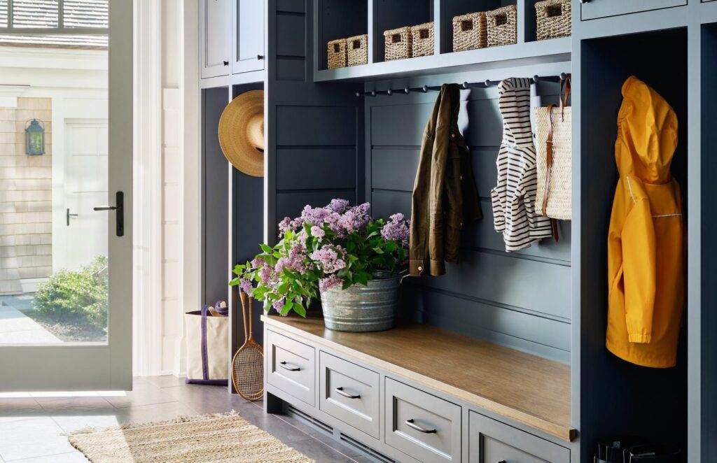 Bench Seating with Hidden Storage