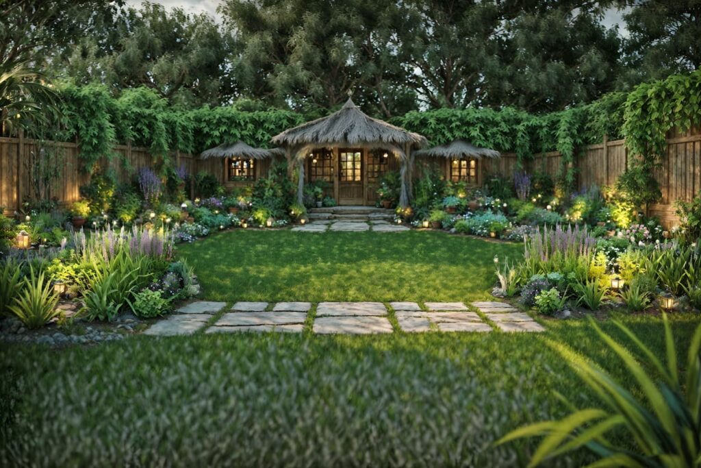 Boho-Style Wild Garden