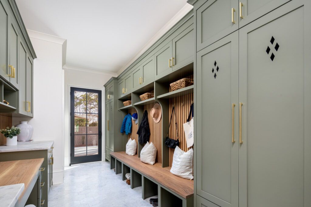 Built-In Lockers for Busy Families