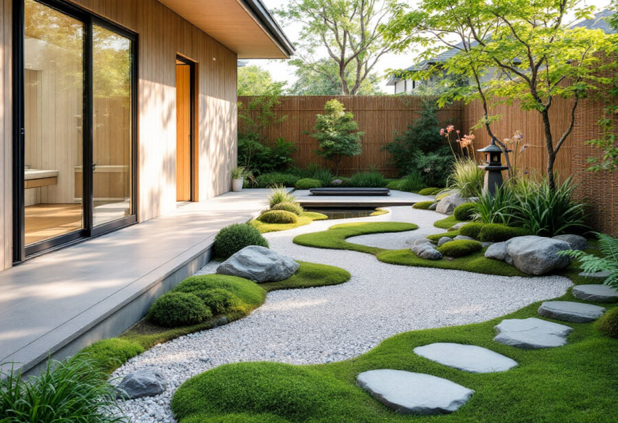 Japanese-Inspired Tranquility Garden