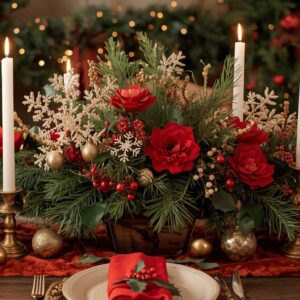 10 Stunning Christmas Table Centerpieces to Brighten Your Holiday Table