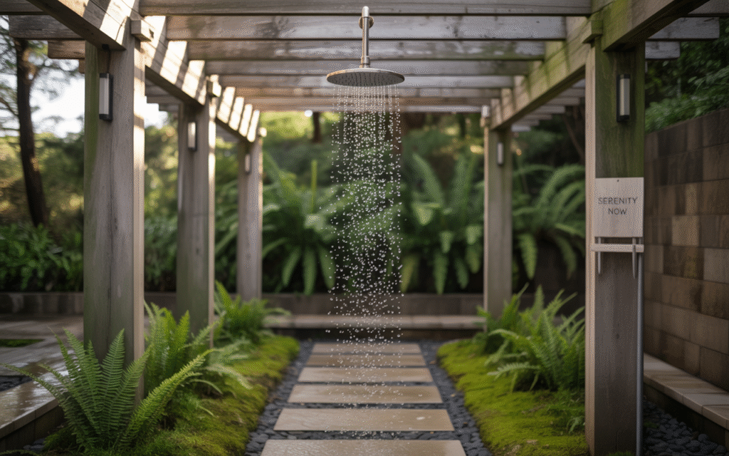 Outdoor Rainfall Shower