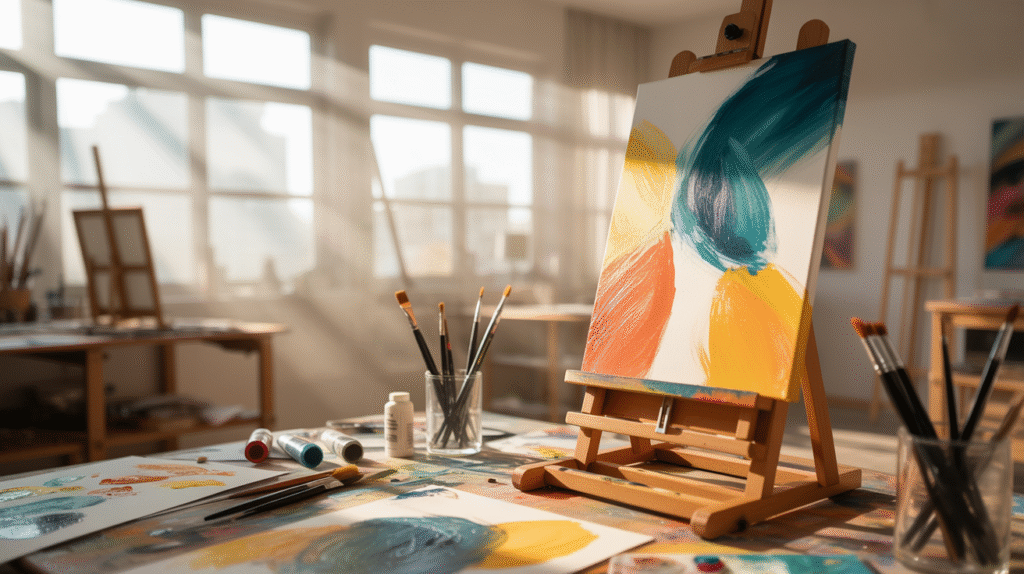Art Studio Haven – A Creative Space for Painting and Drawing
