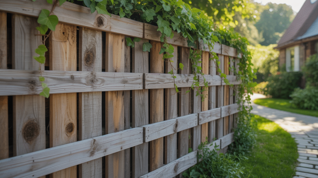 Affordable Pallet Fence for DIY Enthusiasts