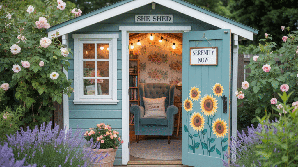 Personalized She Shed – Your Unique Space, Your Rules