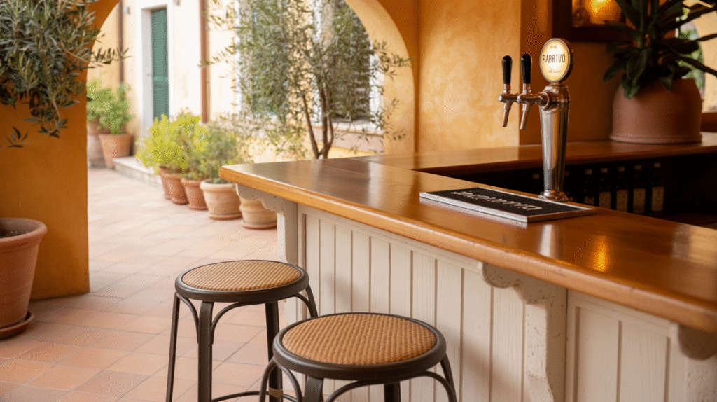 Mediterranean-Style Bar