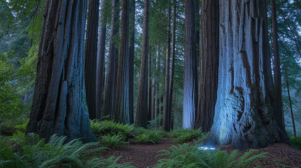 LED Uplights to Highlight Trees