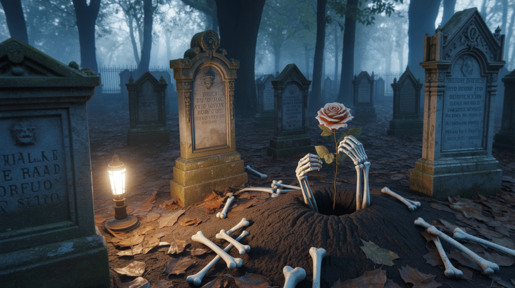 Turn your yard into a mini graveyard