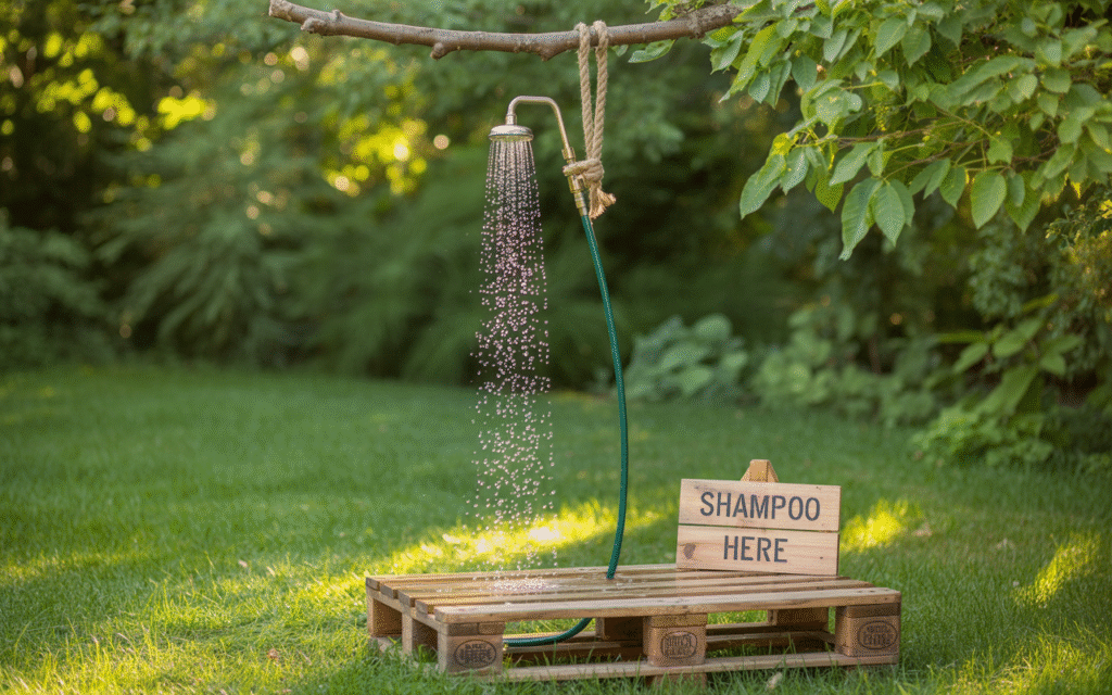 DIY Garden Hose Setup